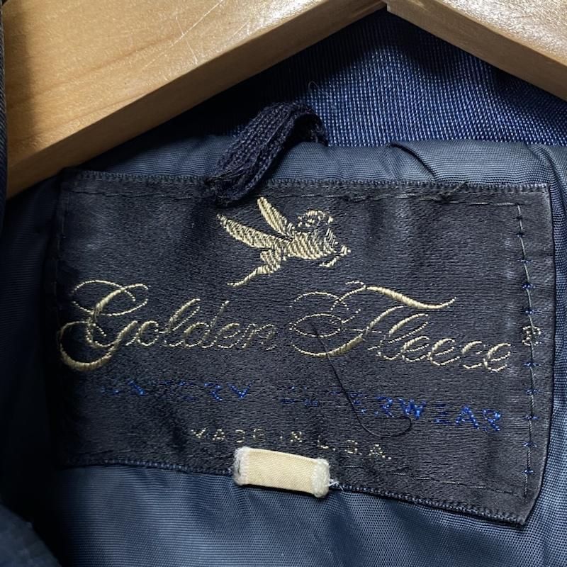 ヴィンテージ VINTAGE ジャケット、上着 ジャンパー、ブルゾン 70 s ゴールデンフリース Golden Fleece タイタンクロス ナイロンジャケット USA製 42 42 無地 紺 / ネイビー / navy メンズ USED 古着 中古 50112050