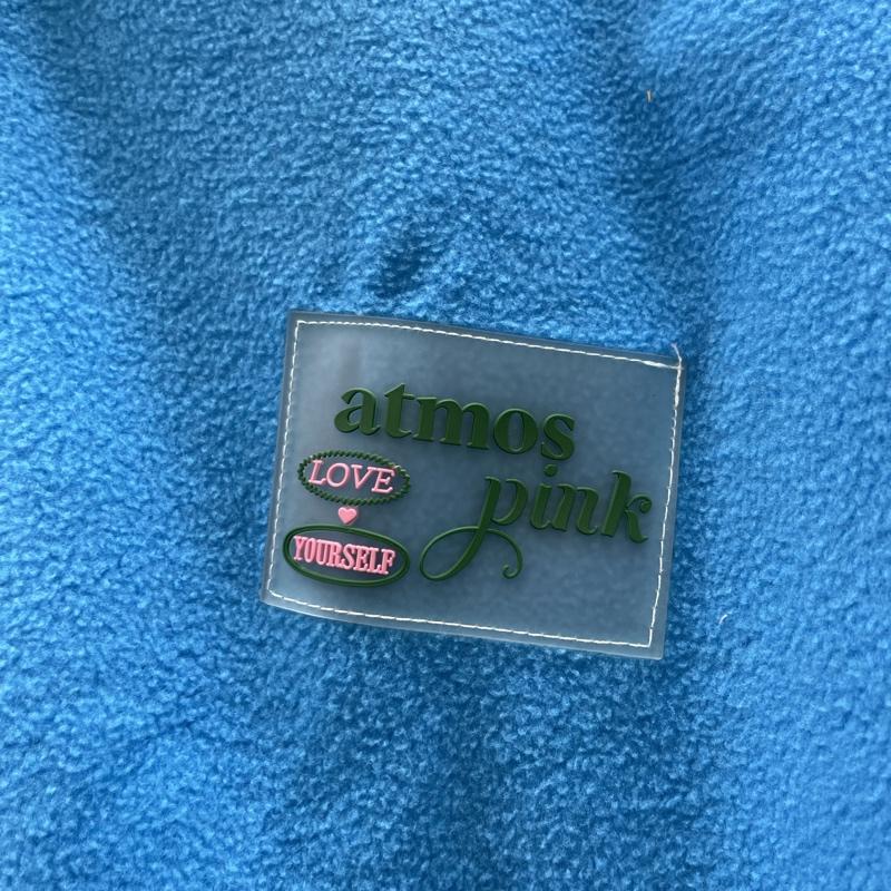 アトモス atmos ジャケット、上着 ジャンパー、ブルゾン 21AW-AYJK03 pink ハーフジップ フリースジャケット FREE 水色 / ライトブルー / レディース USED 古着 中古 50112087