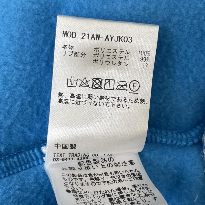アトモス atmos ジャケット、上着 ジャンパー、ブルゾン 21AW-AYJK03 pink ハーフジップ フリースジャケット FREE 水色 / ライトブルー / レディース USED 古着 中古 50112087