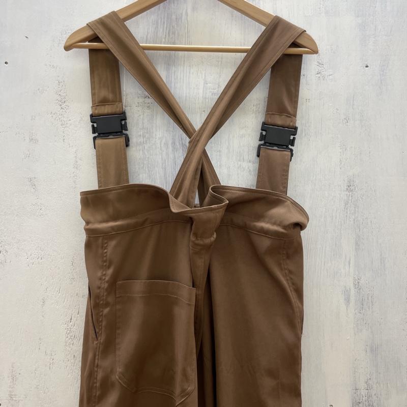 ジーヴィジーヴィ G.V.G.V. サロペット・オーバーオール サロペット、オーバーオール GV1711016 TWILL UTILITY BRACES TROUSERS ツイルユーティリティ 34 茶 / ブラウン / brown レディース USED 古着 中古 50112111