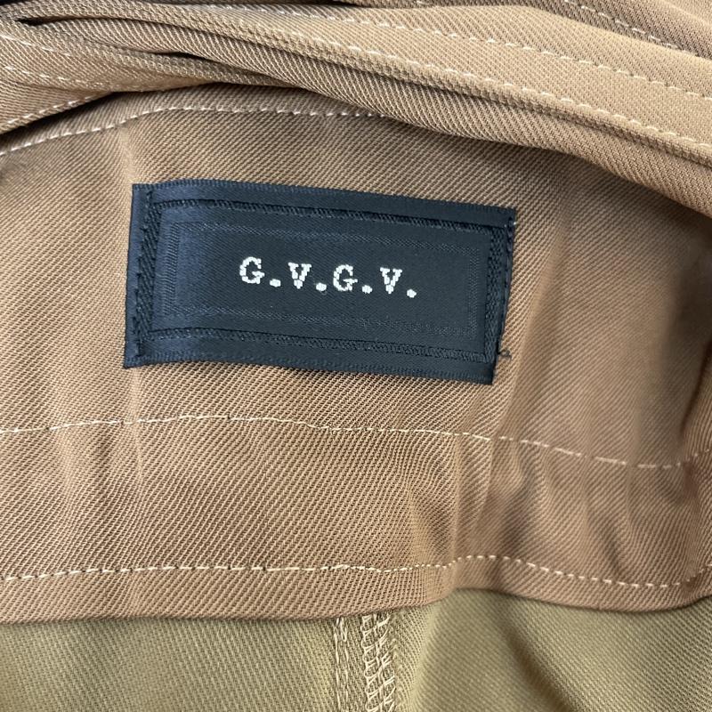 ジーヴィジーヴィ G.V.G.V. サロペット・オーバーオール サロペット、オーバーオール GV1711016 TWILL UTILITY BRACES TROUSERS ツイルユーティリティ 34 茶 / ブラウン / brown レディース USED 古着 中古 50112111