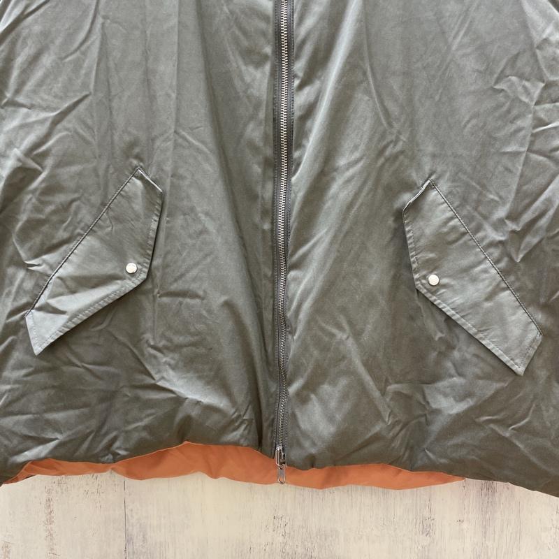 アメリ AMERI ジャケット、上着 ダウンジャケット 01120750930 REVERSIBLE MUFFLER SE リバーシブル マフラー FREE カーキ / カーキ / khaki X 橙 / オレンジ / orange レディース USED 古着 中古 50112113
