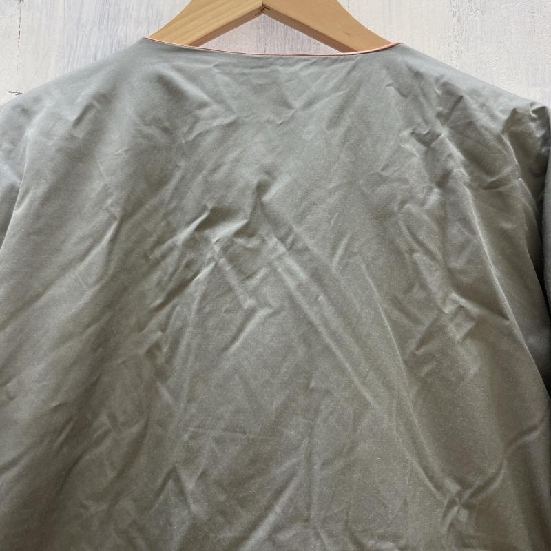 アメリ AMERI ジャケット、上着 ダウンジャケット 01120750930 REVERSIBLE MUFFLER SE リバーシブル マフラー FREE カーキ / カーキ / khaki X 橙 / オレンジ / orange レディース USED 古着 中古 50112113