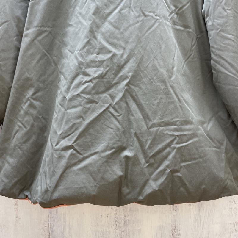 アメリ AMERI ジャケット、上着 ダウンジャケット 01120750930 REVERSIBLE MUFFLER SE リバーシブル マフラー FREE カーキ / カーキ / khaki X 橙 / オレンジ / orange レディース USED 古着 中古 50112113