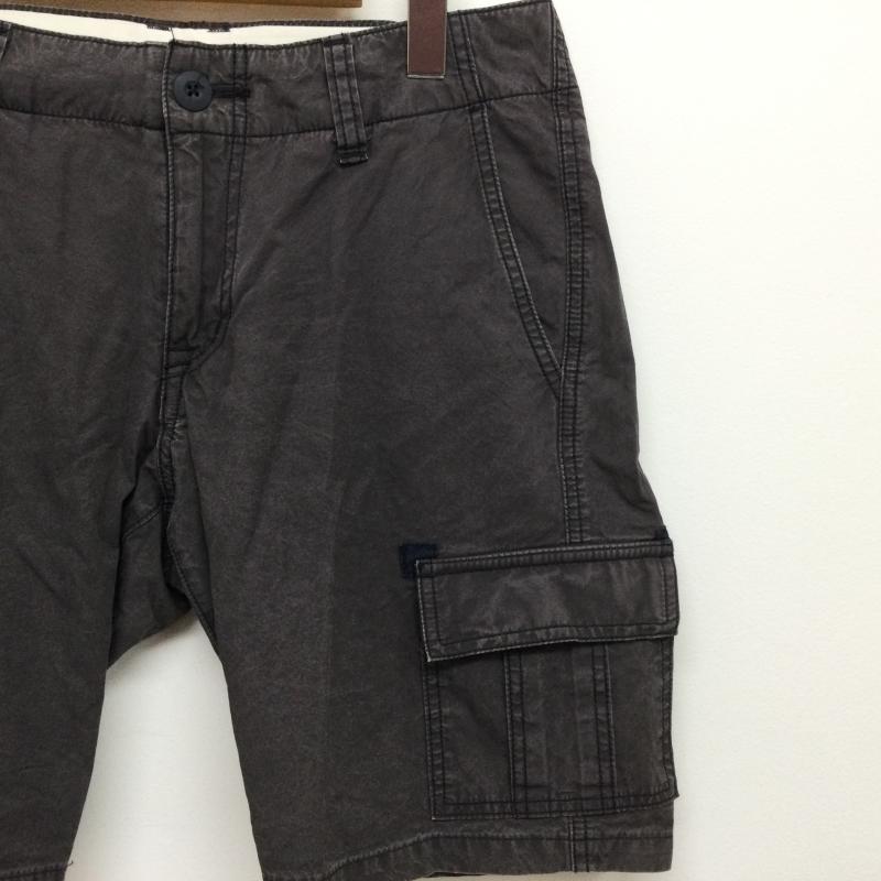 ティーエムティー TMT パンツ ショートパンツ TSP-S1405 ユーズド加工 コットン カーゴショーツ ショートパンツ M 無地 灰 / グレー / gray メンズ USED 古着 中古 50112164