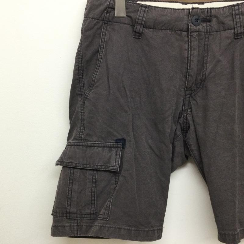 ティーエムティー TMT パンツ ショートパンツ TSP-S1405 ユーズド加工 コットン カーゴショーツ ショートパンツ M 無地 灰 / グレー / gray メンズ USED 古着 中古 50112164