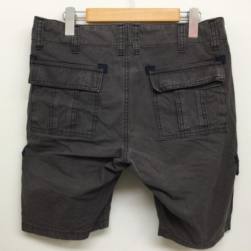 ティーエムティー TMT パンツ ショートパンツ TSP-S1405 ユーズド加工 コットン カーゴショーツ ショートパンツ M 無地 灰 / グレー / gray メンズ USED 古着 中古 50112164