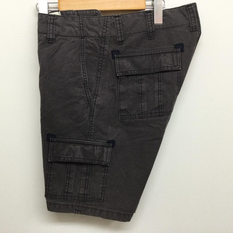 ティーエムティー TMT パンツ ショートパンツ TSP-S1405 ユーズド加工 コットン カーゴショーツ ショートパンツ M 無地 灰 / グレー / gray メンズ USED 古着 中古 50112164