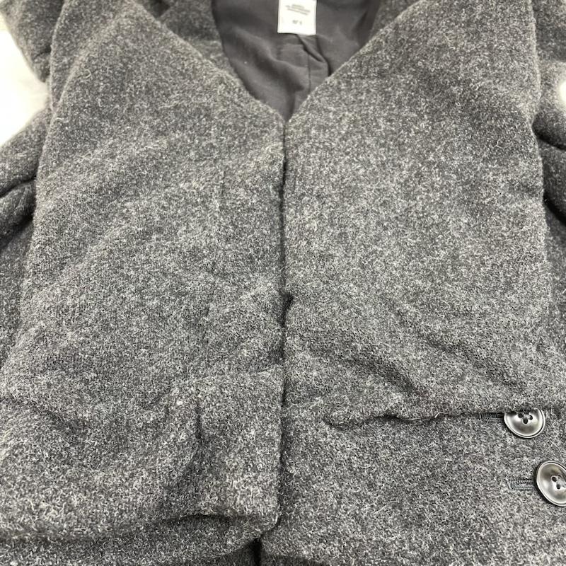 ベドウィン BEDWIN コート コート一般 2B TWEED CHESTER COAT BYRNE ツイード チェスター コート 無地 ダークグレー / ダークグレー / メンズ USED 古着 中古 50112251