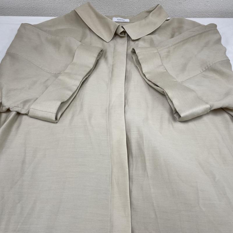 エミ emmi ワンピース ひざ丈スカート リネンライク ビッグシャツ ワンピース 13WFB222012 FREE 無地 ベージュ / ベージュ / beige レディース USED 古着 中古 50112506