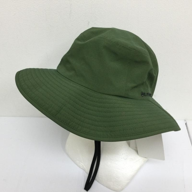 古着 USED 帽子 ハット BLUE infinity ICE ブルーインフィニティアイス WP3L HAT BIA95901 ハット 56-60cm 高機能 3層構造 撥水加工 防水透湿フィルム あご紐 - 無地 X ロゴ、文字 カーキ / カーキ / khaki メンズ USED 古着 中古 50112592