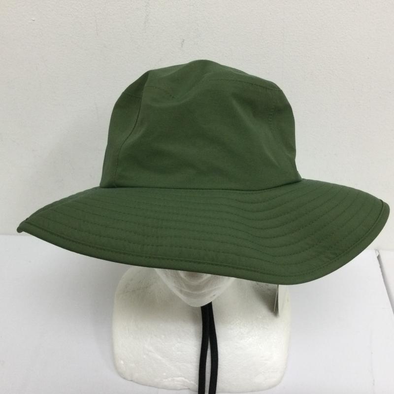 古着 USED 帽子 ハット BLUE infinity ICE ブルーインフィニティアイス WP3L HAT BIA95901 ハット 56-60cm 高機能 3層構造 撥水加工 防水透湿フィルム あご紐 - 無地 X ロゴ、文字 カーキ / カーキ / khaki メンズ USED 古着 中古 50112592