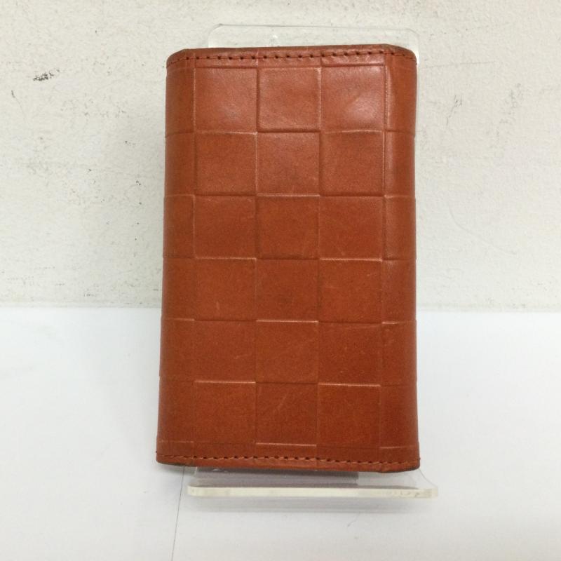 ポーター PORTER キーケース キーケース B印 YOSHIDA / 別注 “GIMMIE QUILT” レザー 6連キーケース -  茶 / ブラウン / brown メンズ USED 古着 中古 50112691