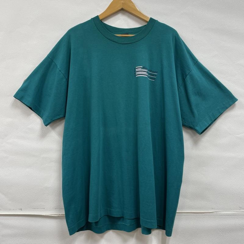 ヴィンテージ VINTAGE Tシャツ 半袖 SCREEN STARS シングルステッチ USA製 US古着 ビッグサイズ XXL XXL ロゴ、文字 X プリント X ワンポイント 緑 / グリーン / green メンズ USED 古着 中古 50112792