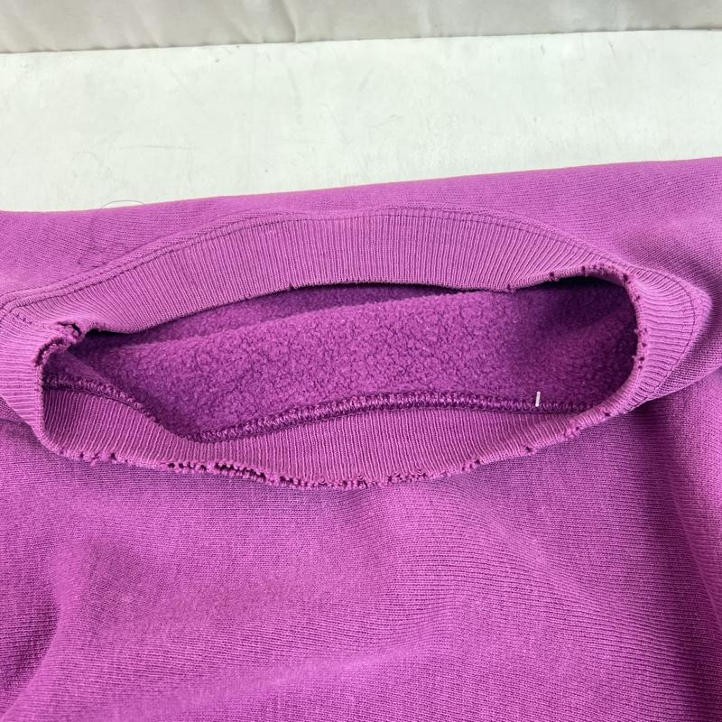 チャンピオン Champion トレーナー 長袖 90s USA製 刺繍タグ リバースウィーブ スウェット ヴィンテージ XL 紫 / パープル / purple メンズ USED 古着 中古 50112855