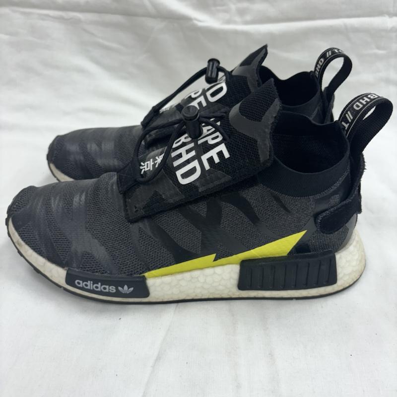 アディダス adidas スニーカー スニーカー EE9702 NBHD BAPE NMD STEALTH A BATHING APE NEIGHBORHOOD 26.5cm 黒 / ブラック / black メンズ USED 古着 中古 50112901