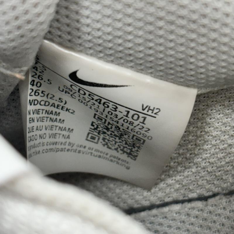 ナイキ NIKE スニーカー スニーカー CD5463-101 Court Vision Low コート ヴィジョン ロー 26.5cm 白 / ホワイト / white メンズ USED 古着 中古 50112914