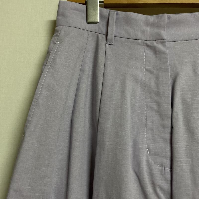 クラネ CLANE セットアップ セットアップ CLANE CROPPED TAILORED JACKET CURVE LINE PANTS セットアップ カジュアルスーツ 16103-0472 / 16110-7322 2 無地 紫 / パープル / purple レディース USED 古着 中古 50113191