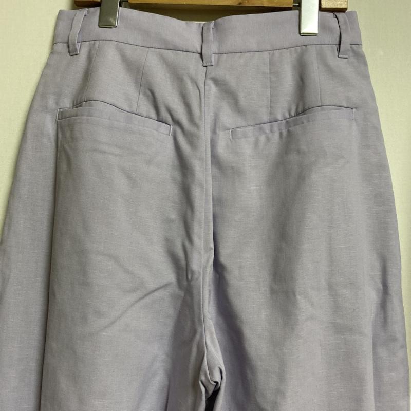 クラネ CLANE セットアップ セットアップ CLANE CROPPED TAILORED JACKET CURVE LINE PANTS セットアップ カジュアルスーツ 16103-0472 / 16110-7322 2 無地 紫 / パープル / purple レディース USED 古着 中古 50113191