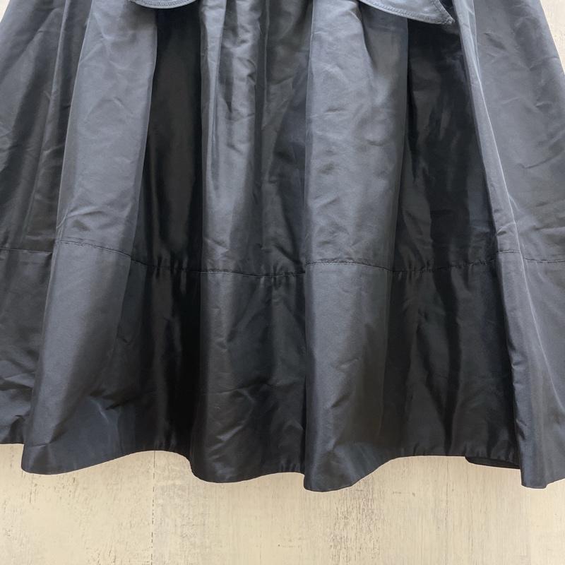エポカ EPOCA スカート ひざ丈スカート M5S11-403-09 フレアスカート リボン 40 黒 / ブラック / black レディース USED 古着 中古 50113265