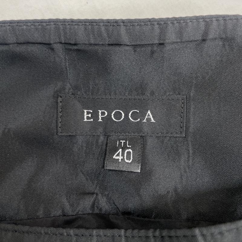 エポカ EPOCA スカート ひざ丈スカート M5S11-403-09 フレアスカート リボン 40 黒 / ブラック / black レディース USED 古着 中古 50113265