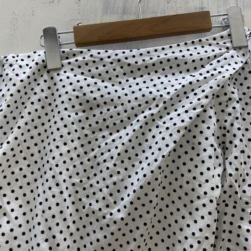 エイミーイストワール eimy istoire シャツ、ブラウス 長袖 1118210763-0 ドットアシンメトリーブラウス FREE 白 / ホワイト / white X 黒 / ブラック / black レディース USED 古着 中古 50113295