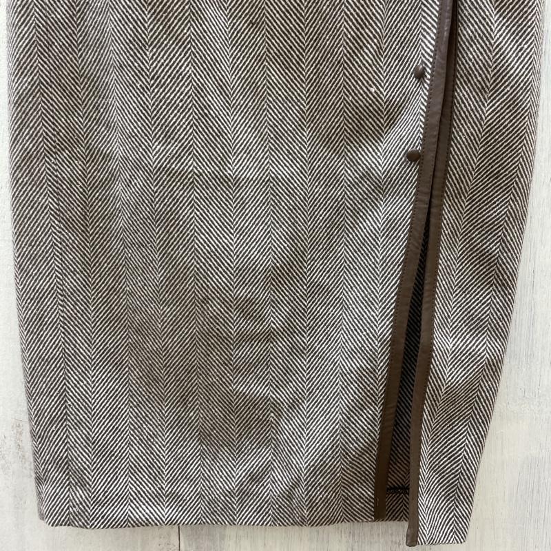 リゼクシー RESEXXY スカート ロングスカート 152240802701-01 ヘリンボーンスリットロング FREE 茶 / ブラウン / brown レディース USED 古着 中古 50113306