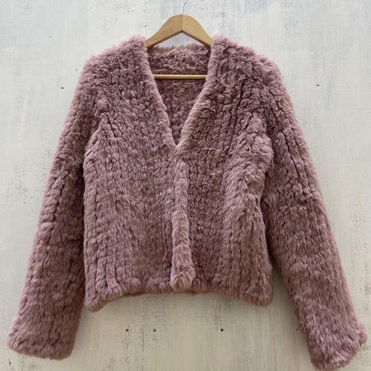 エイミーイストワール eimy istoire ジャケット、上着 ジャケット、ブレザー 1118600533-0 フェイクファー 2018AW FREE 桃 / ピンク / pink レディース USED 古着 中古 50113327