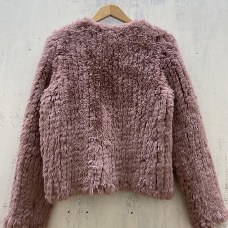 エイミーイストワール eimy istoire ジャケット、上着 ジャケット、ブレザー 1118600533-0 フェイクファー 2018AW FREE 桃 / ピンク / pink レディース USED 古着 中古 50113327