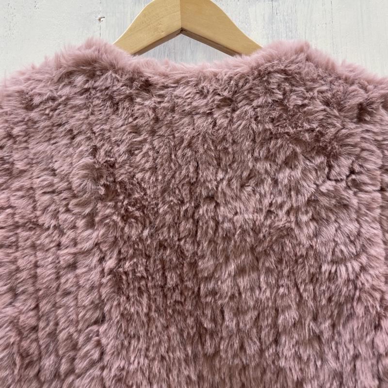 エイミーイストワール eimy istoire ジャケット、上着 ジャケット、ブレザー 1118600533-0 フェイクファー 2018AW FREE 桃 / ピンク / pink レディース USED 古着 中古 50113327