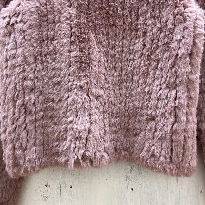 エイミーイストワール eimy istoire ジャケット、上着 ジャケット、ブレザー 1118600533-0 フェイクファー 2018AW FREE 桃 / ピンク / pink レディース USED 古着 中古 50113327