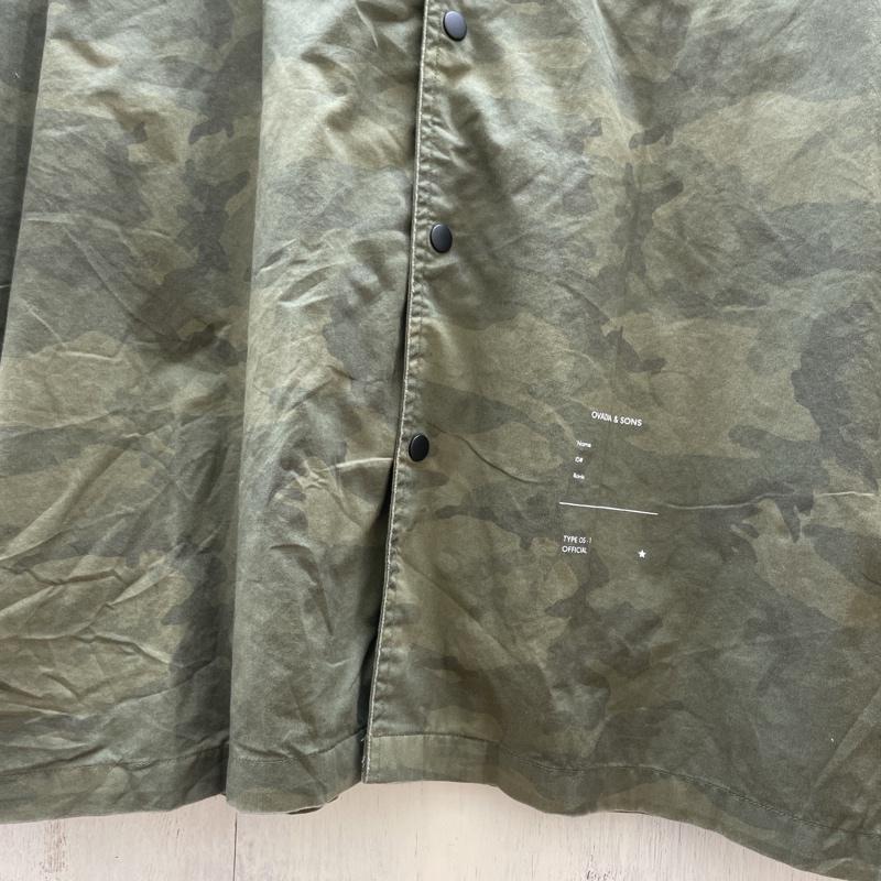 古着 USED ジャケット、上着 ジャンパー、ブルゾン Ovadia&Sons オバディアアンドサンズ カモフラ 迷彩柄 ミリタリー シャツ S メンズ USED 古着 中古 50113381