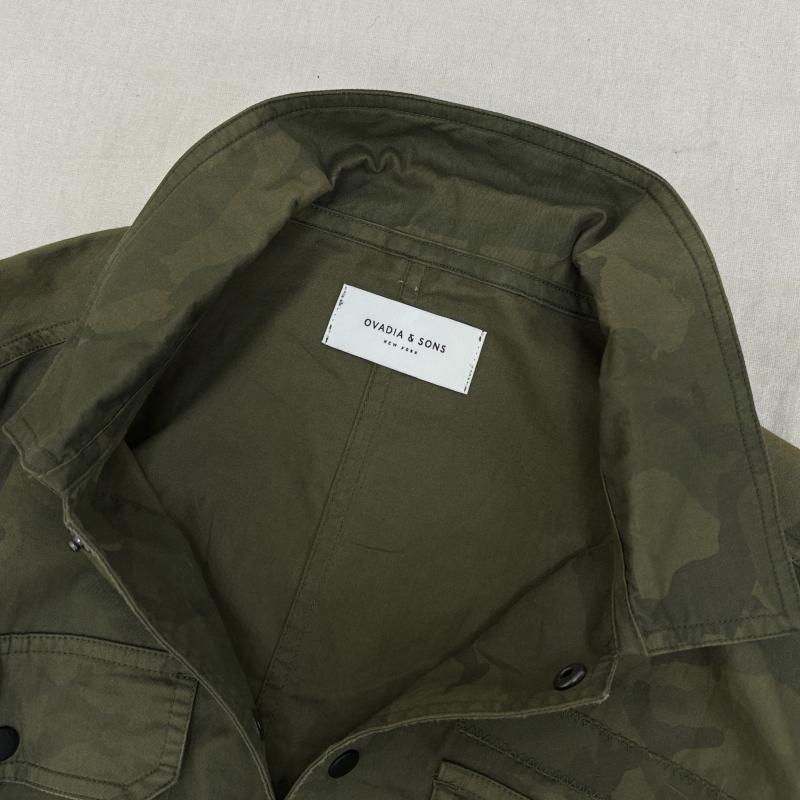 古着 USED ジャケット、上着 ジャンパー、ブルゾン Ovadia&Sons オバディアアンドサンズ カモフラ 迷彩柄 ミリタリー シャツ S メンズ USED 古着 中古 50113381