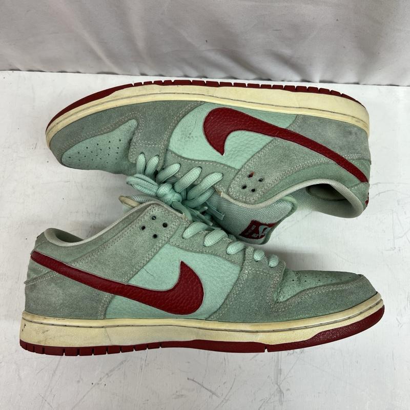ナイキ NIKE スニーカー スニーカー エスビー DUNK LOW PRO SB 304292-360 27.0cm 緑 / グリーン / green X 赤 / レッド / red メンズ USED 古着 中古 50113752