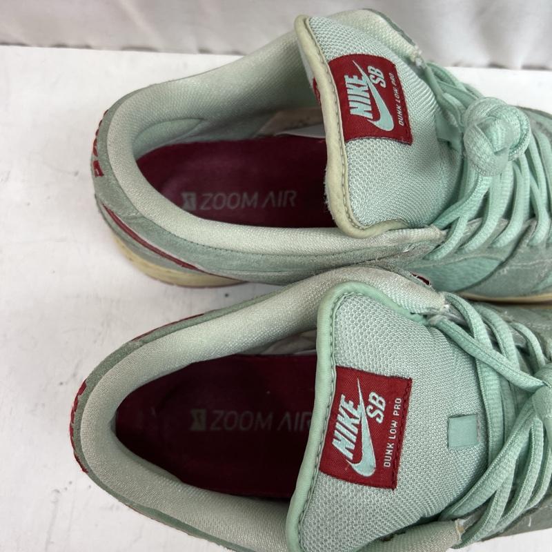 ナイキ NIKE スニーカー スニーカー エスビー DUNK LOW PRO SB 304292-360 27.0cm 緑 / グリーン / green X 赤 / レッド / red メンズ USED 古着 中古 50113752