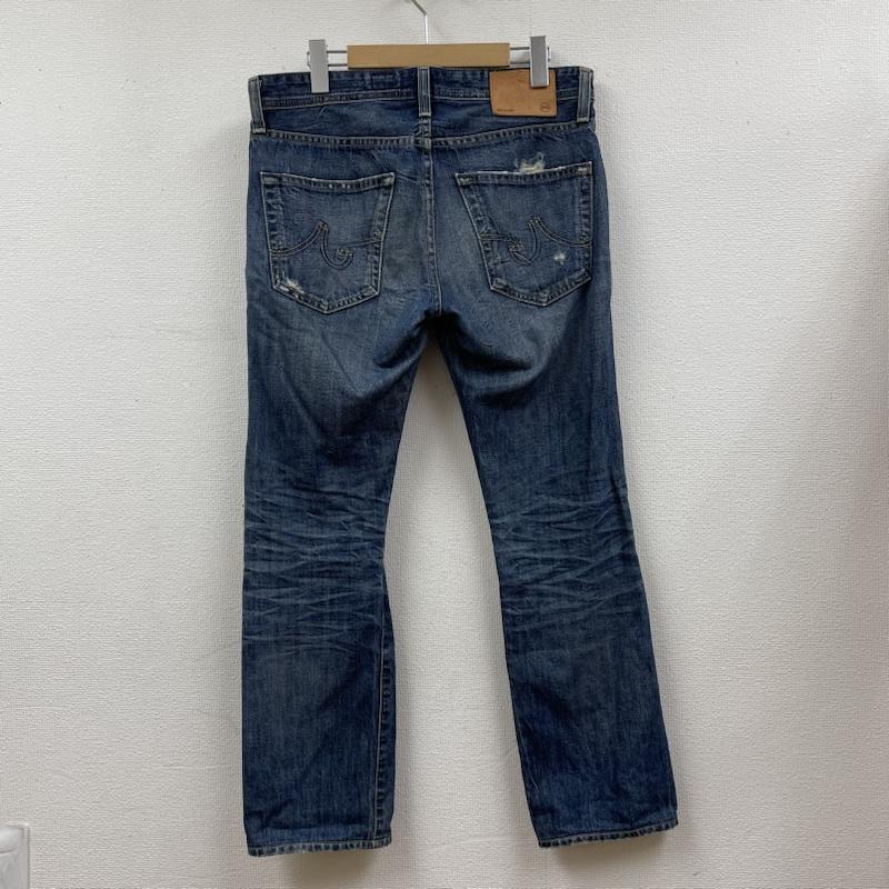 ロンハーマン RonHerman パンツ デニム、ジーンズ AG THE MATCHBOX ダメージ デニム パンツ クラッシュ 迷彩 USA製 31インチ ダメージ加工 インディゴ / インディゴ / Indigo レディース USED 古着 中古 50113779