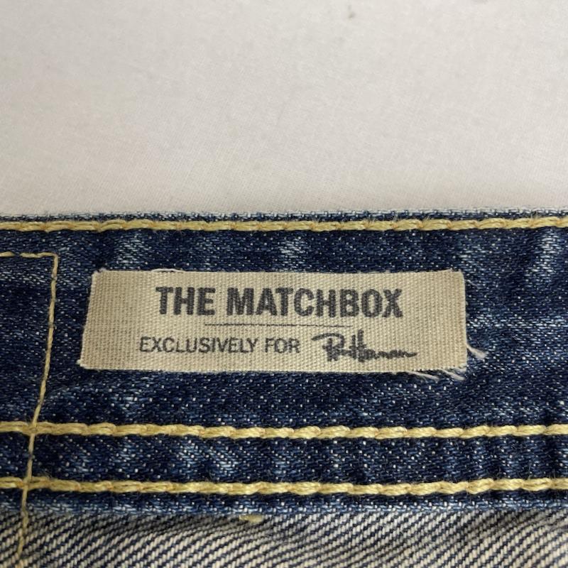 ロンハーマン RonHerman パンツ デニム、ジーンズ AG THE MATCHBOX ダメージ デニム パンツ クラッシュ 迷彩 USA製 31インチ ダメージ加工 インディゴ / インディゴ / Indigo レディース USED 古着 中古 50113779