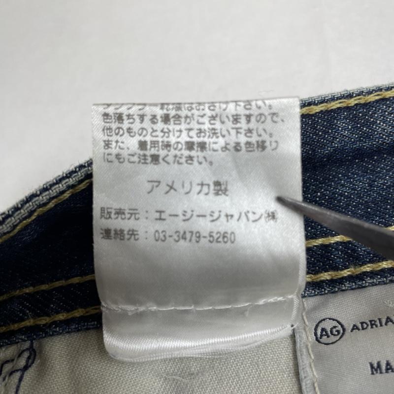 ロンハーマン RonHerman パンツ デニム、ジーンズ AG THE MATCHBOX ダメージ デニム パンツ クラッシュ 迷彩 USA製 31インチ ダメージ加工 インディゴ / インディゴ / Indigo レディース USED 古着 中古 50113779
