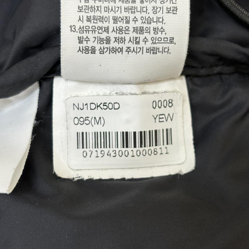 ザノースフェイス THE NORTH FACE ジャケット、上着 ダウンジャケット NJ1DK50D 1996 RETRO NUPTSE DOWN 韓国規格 レトロ ヌプシ ダウン M 黒 / ブラック / black X 黄 / イエロー / yellow メンズ USED 古着 中古 50113820