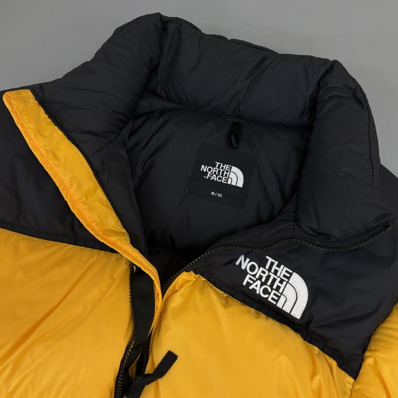 ザノースフェイス THE NORTH FACE ジャケット、上着 ダウンジャケット NJ1DK50D 1996 RETRO NUPTSE DOWN 韓国規格 レトロ ヌプシ ダウン M 黒 / ブラック / black X 黄 / イエロー / yellow メンズ USED 古着 中古 50113820