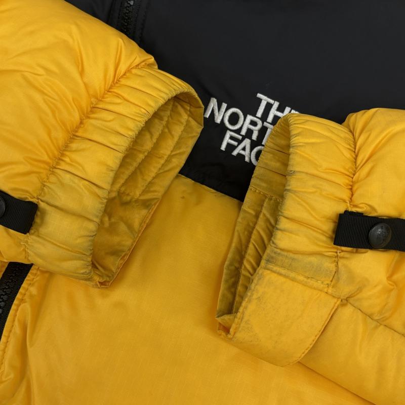 ザノースフェイス THE NORTH FACE ジャケット、上着 ダウンジャケット NJ1DK50D 1996 RETRO NUPTSE DOWN 韓国規格 レトロ ヌプシ ダウン M 黒 / ブラック / black X 黄 / イエロー / yellow メンズ USED 古着 中古 50113820