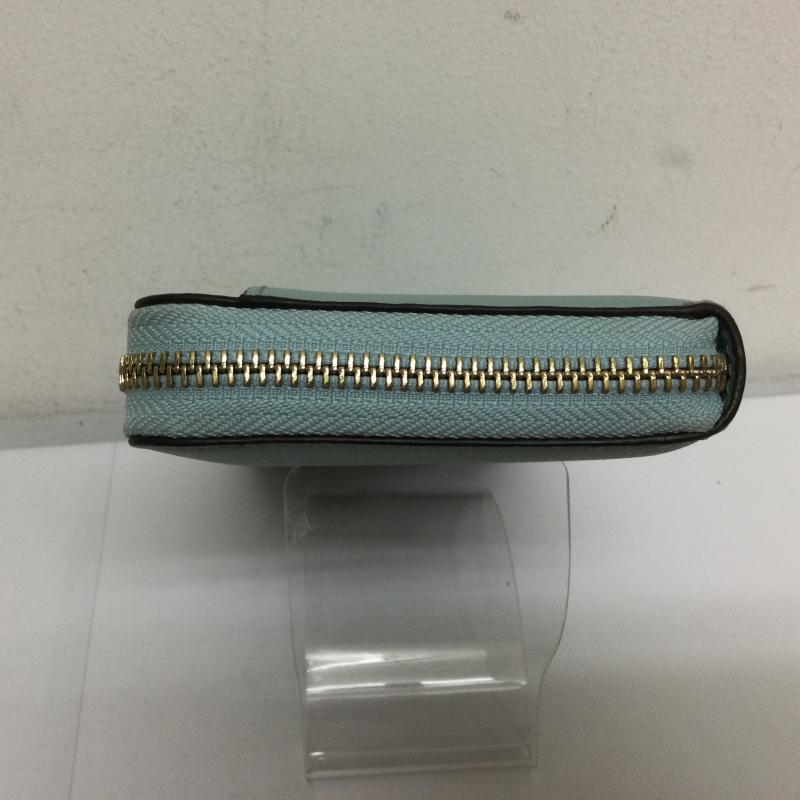 ケイト・スペード ニューヨーク kate spade new york 財布 長財布 PWRU7599 ラウンドファスナー 長財布 - ロゴ、文字 薄緑 / ライトグリーン / レディース USED 古着 中古 50113867