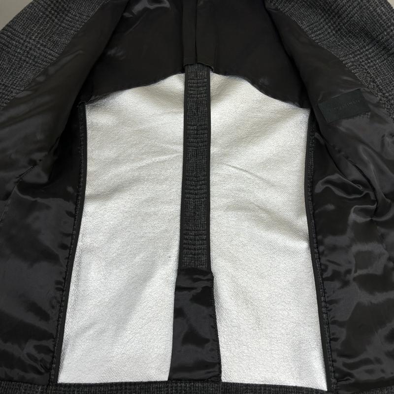 ジュンハシモト junhashimoto ジャケット、上着 ジャケット、ブレザー 1031720007 FILM CUTTING JACKET フィルムカッティング ウール 2 黒 / ブラック / black メンズ USED 古着 中古 50113895