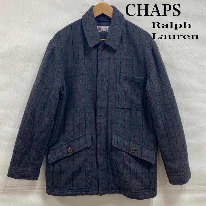 ラルフローレン RALPHLAUREN ジャケット、上着 ジャンパー、ブルゾン CHAPS ウール 中綿 ジャケット 2236-8751 M チェック 灰 / グレー / gray メンズ USED 古着 中古 50113927