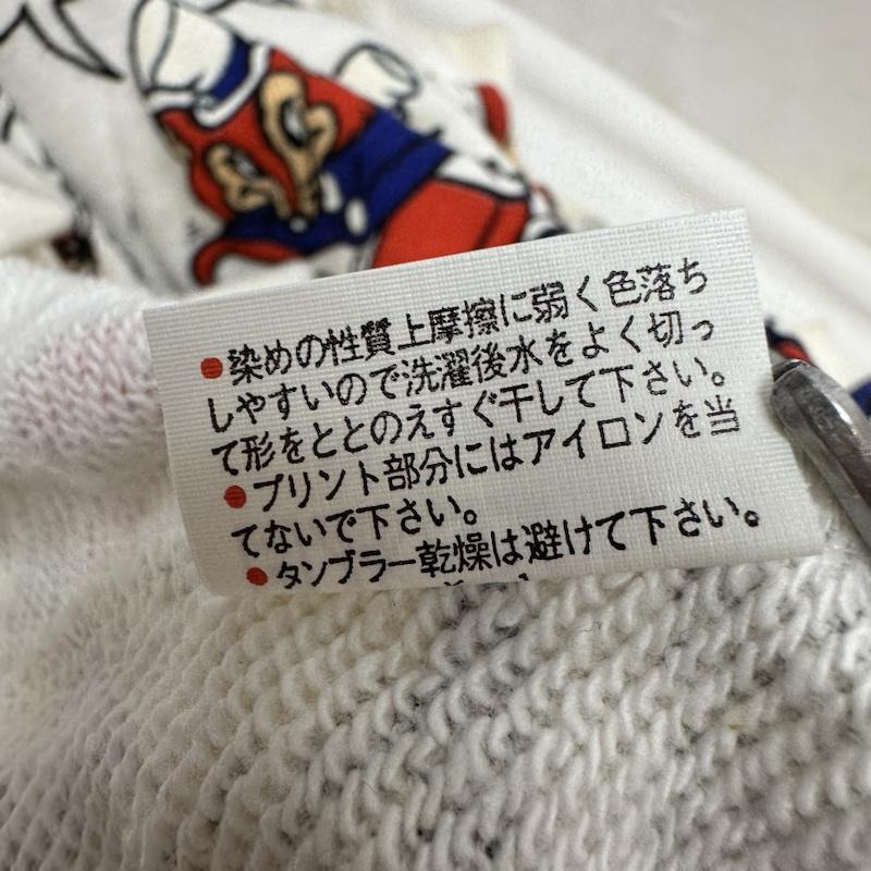 古着 USED トレーナー 長袖 Disney VINTAGE ディズニー ピノキオ ファウルフェロー ギデオン 総柄 トレーナー - 白 / ホワイト / white X マルチカラー / マルチカラー / multicolor メンズ USED 古着 中古 50113968
