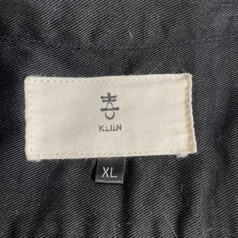 古着 USED シャツ、ブラウス 長袖 喜人 KIJIN 虎衣 TRY 刺繍 トラ タイガー 長袖 ワークシャツ XL ロゴ、文字 X 刺繍 X アニマル柄 黒 / ブラック / black メンズ USED 古着 中古 50114080