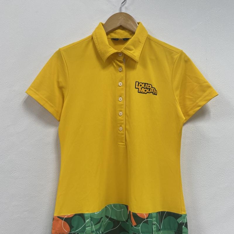 古着 USED ワンピース ミニスカート LOUD MOUTH ラウドマウス 半袖 ポロ ワンピース ゴルフウェア L L 総柄 X ワンポイント X ロゴ、文字 X 刺繍 黄 / イエロー / yellow X 黒 / ブラック / black X 緑 / グリーン / green X 橙 / オレンジ / orange X 白 / ホワイト / white レディース USED 古着 中古 50114319