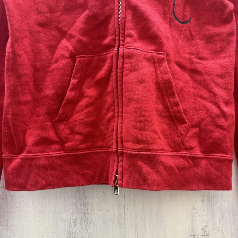 アベイシングエイプ A BATHING APE パーカー 長袖 CLASSICS PANDA FULL ZIP HOODIE SHARK シャーク パンダ XXS 赤 / レッド / red レディース USED 古着 中古 50114483
