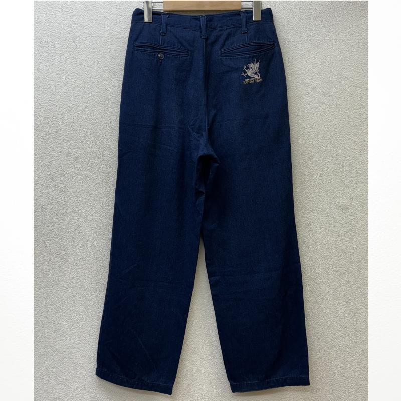 古着 USED ボトムス ボトムス KANSAI MAN カンサイマン ロゴ 刺繍 2タック デニム トラウザーパンツ - メンズ USED 古着 中古 50114541