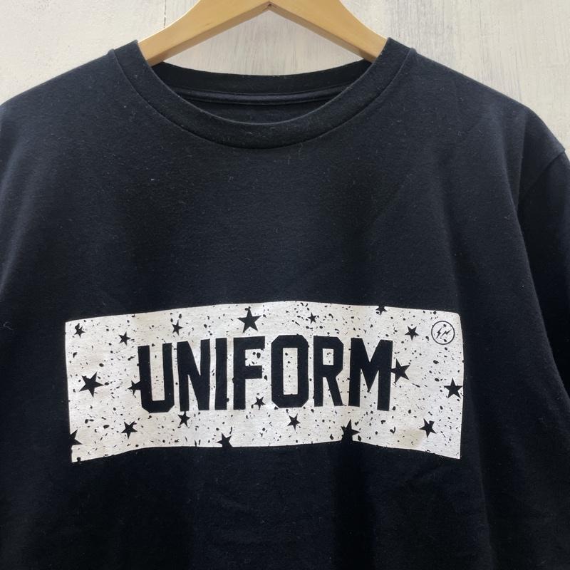 ユニフォームエクスペリメント uniform experiment Tシャツ 半袖 UE-167082 16AW STAR BOX LOGO TEE スター ボックス ロゴ M 黒 / ブラック / black メンズ USED 古着 中古 50114614